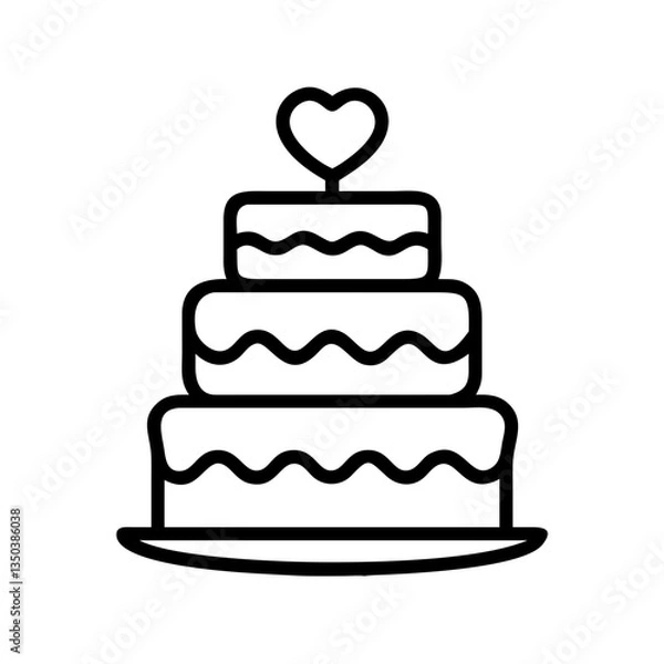 Fototapeta weddingcake
