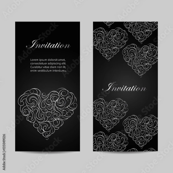 Obraz Set of vercal banners