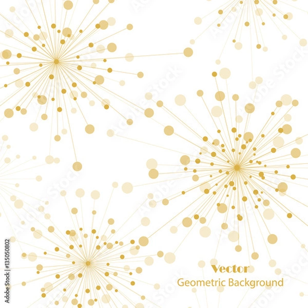 Obraz Vector geometric background