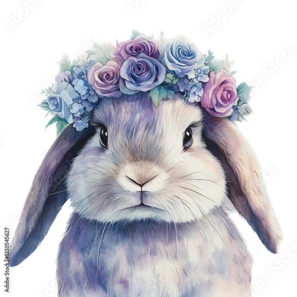 Obraz Easter cute bunny - 4