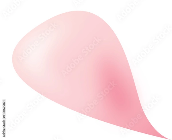 Obraz pink heart shape