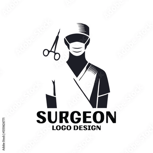 Obraz Surgeon Vector Logo Design