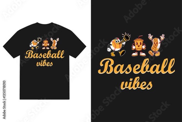 Obraz baseball vibes 1