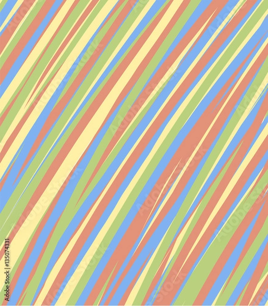 Obraz Chaotic lines pattern