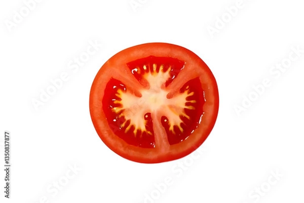 Obraz tomato isolated on white background