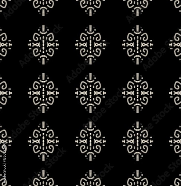 Fototapeta seamless floral pattern