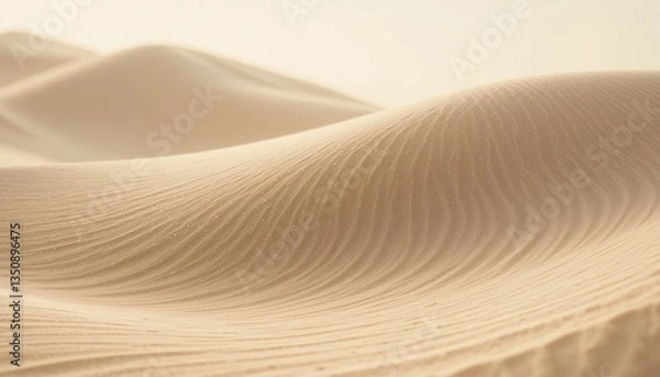 Obraz Exploring the serene sand dunes desert landscape nature photography calm environment wide angle view beauty of nature