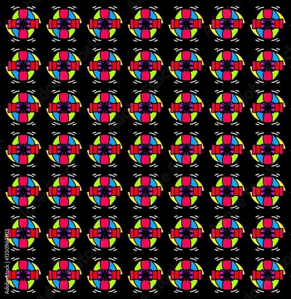 Fototapeta abstract seamless pattern