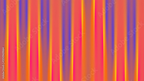 Obraz Vibrant Abstract Vertical Lines with Multicolor Stripes and Dynamic Patterns in Bold Warm Hues