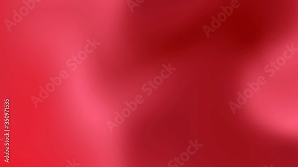 Obraz Vibrant Abstract Design with Red Hues and Dynamic Flowing Patterns