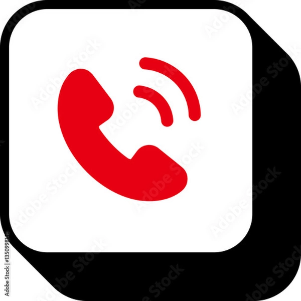 Fototapeta 전화 아이콘