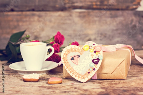 Obraz gift on Valentine's Day