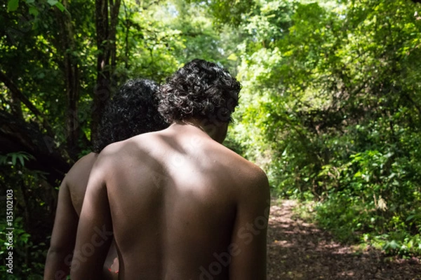 Obraz Vedda man in Dabana