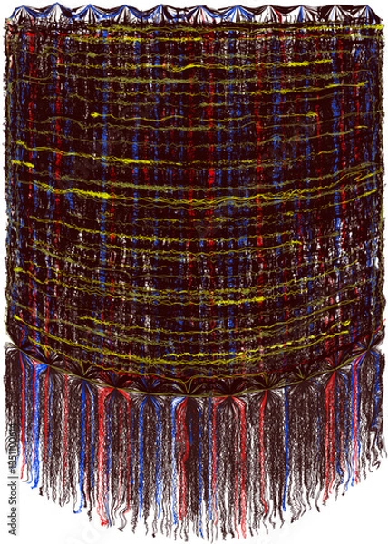 Obraz Tapestrydarkoval .eps