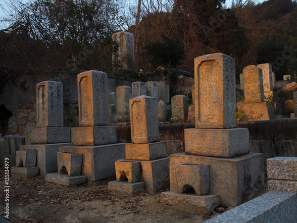 Obraz お墓　日本　普明閣