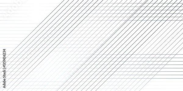 Obraz Abstract grey lines on white background with luxury shapes square background. Modern pattern elegant gray line template background. Vector gray abstract background lines striped metallic concept.