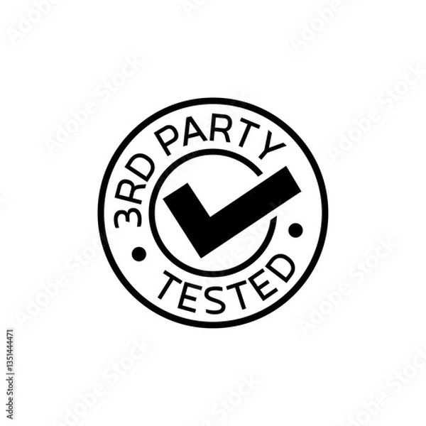 Obraz 3rd party tested icon 