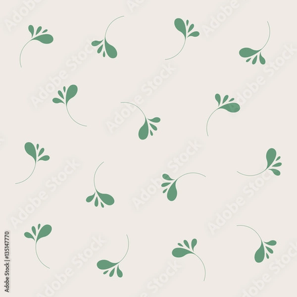 Obraz Leaf Pattern Background