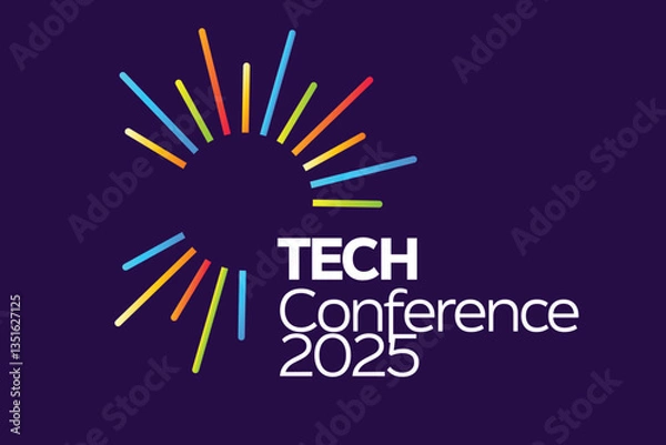 Obraz Logo Tech Conference 03-09