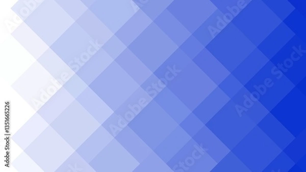 Fototapeta Abstract background featuring overlapping transparent squares in varying shades of blue. A perfect choice for business, finance, or technology-themed designs