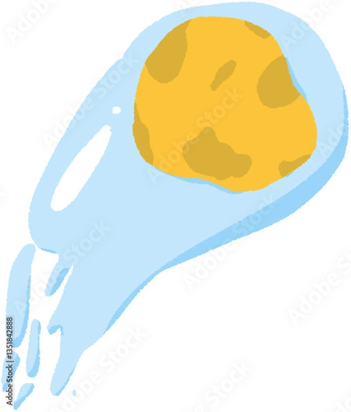 Fototapeta meteorite