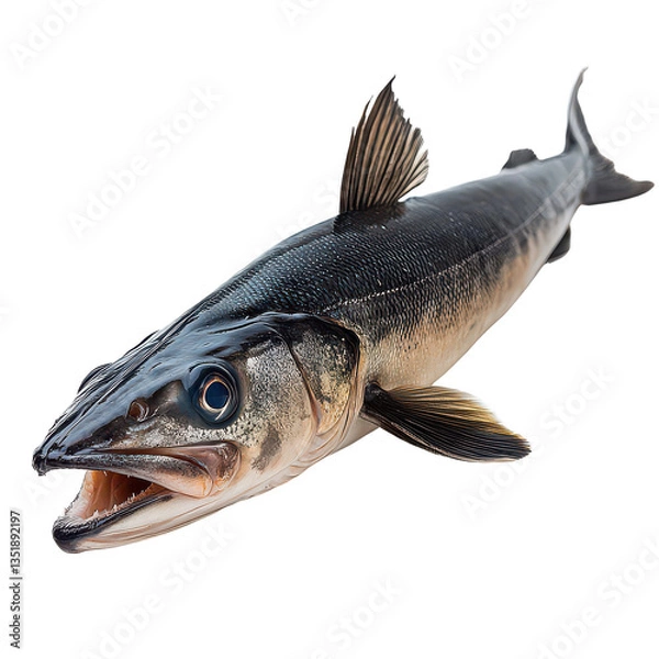 Fototapeta Cobia isolated on transparent background, PNG
