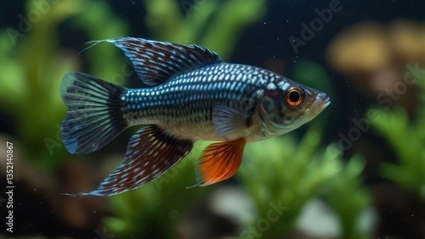 Obraz Colorful fish in aquarium (2)