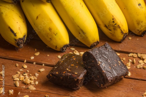 Obraz Bananada. Dry Banana Candy