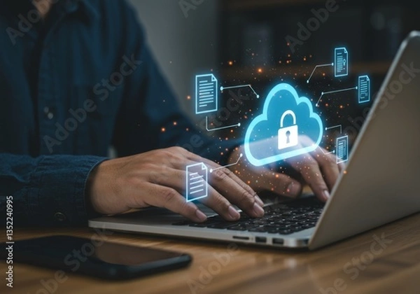 Obraz Secure Cloud Computing and Data Management