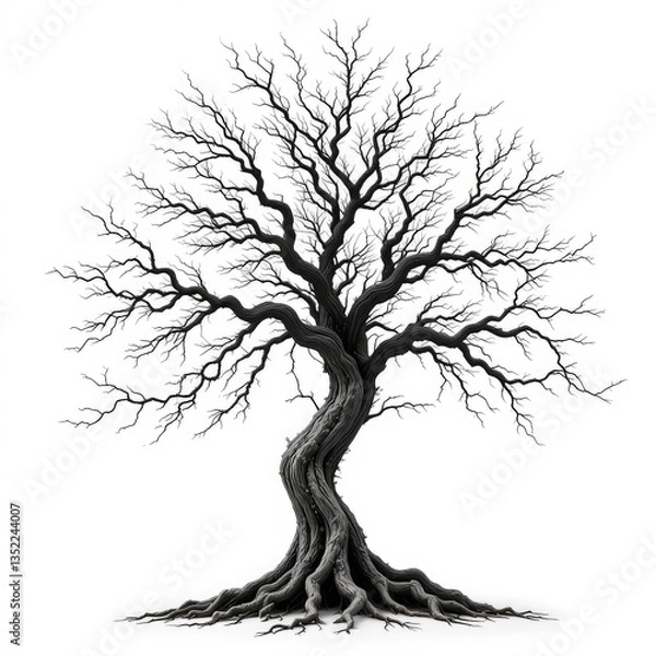 Obraz tree with roots