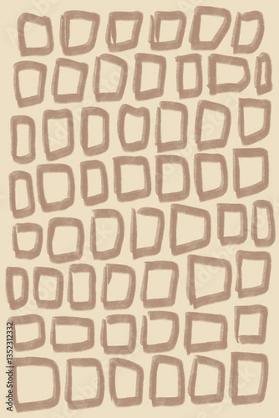 Fototapeta Hand lines elements 6