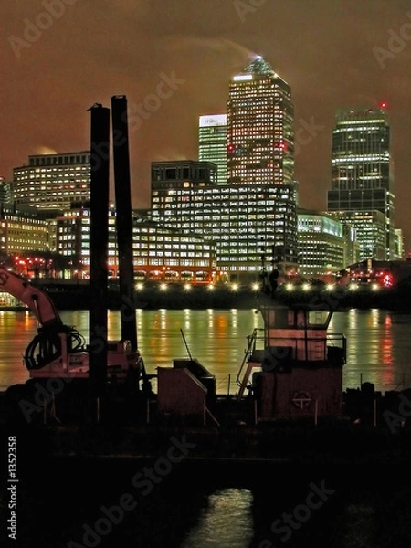 Obraz canary wharf