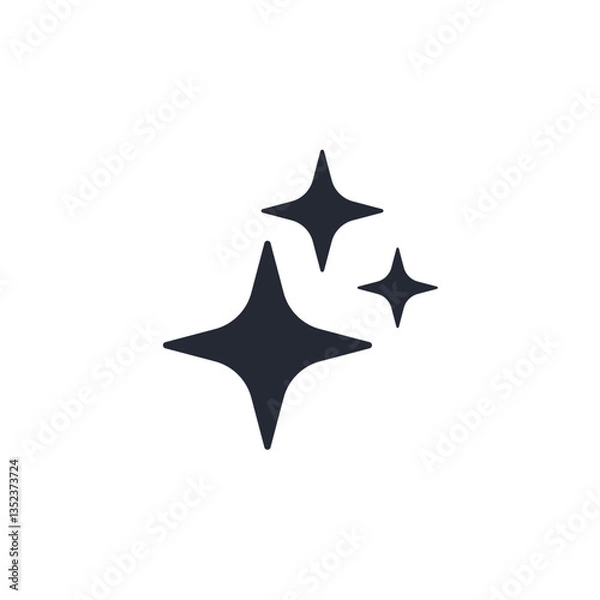 Fototapeta star icon logo vector illustration. star symbol template for graphic and web design collection