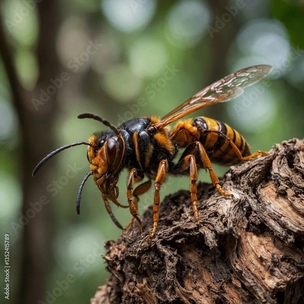 Fototapeta fly on leaf