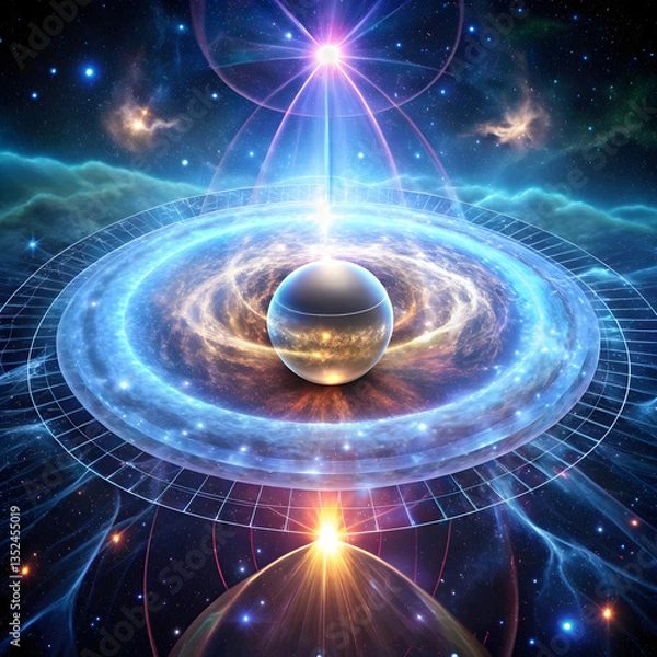 Fototapeta planet in space