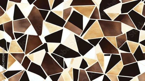Obraz Geometric mosaic pattern art for backgrounds