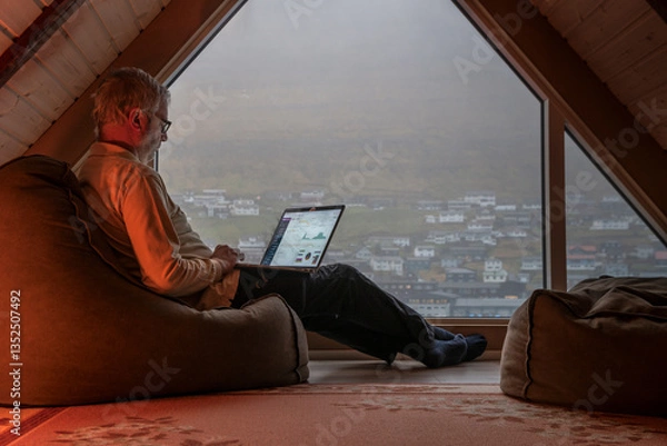 Obraz Remote work from home