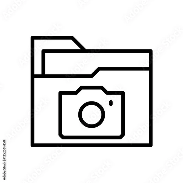 Fototapeta folder camera