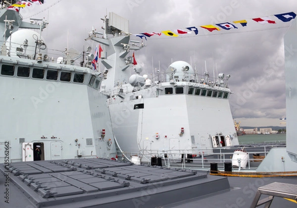 Obraz Missile frigates naval forces of the Republic of China