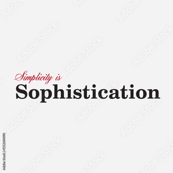 Obraz Typographic T-Shirt Design