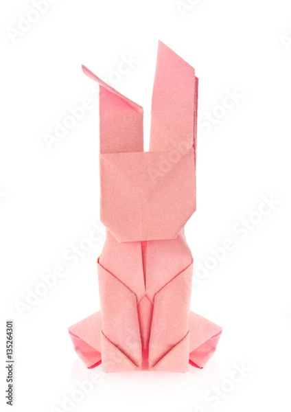 Obraz Easter bunny of origami