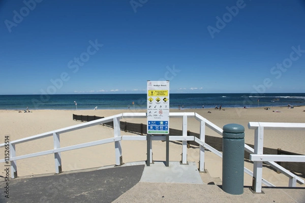 Obraz Beach in Newcasyle Australia