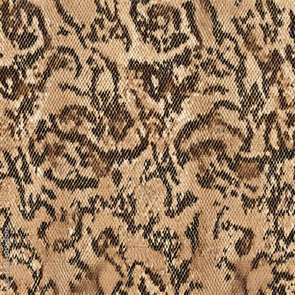 Fototapeta Seamless patterned texture of animal skin, animal print.