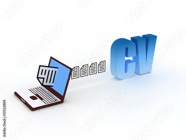 Fototapeta job concept