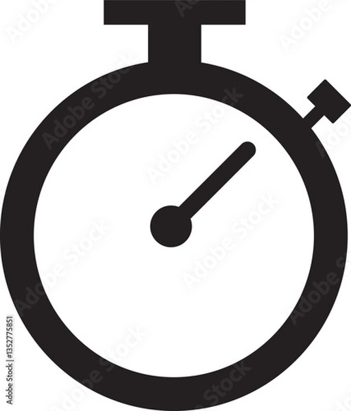Obraz Stopwatch Icon - Timer, Countdown, Chronometer, Time Measurement