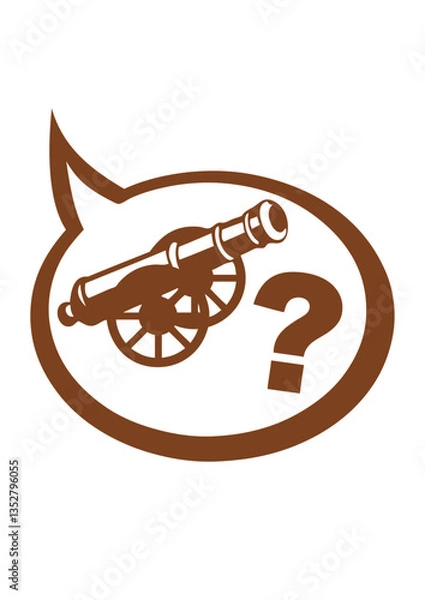 Obraz je tire canon petanque expression lancé