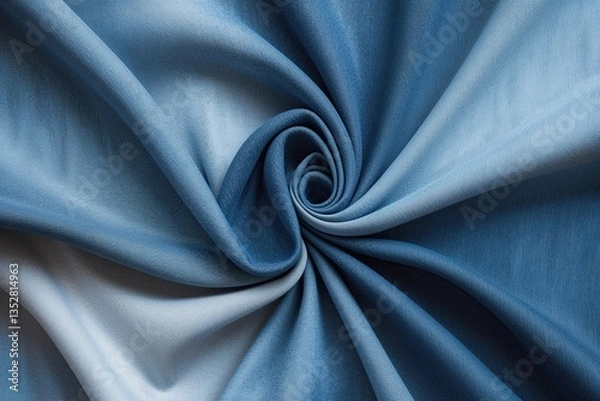 Fototapeta Soft Denim Gradient Wallpaper Design for a Calming Atmosphere