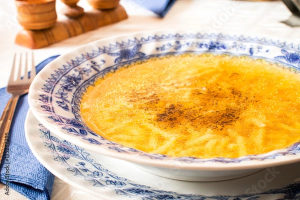 Obraz Chicken soup with noodles