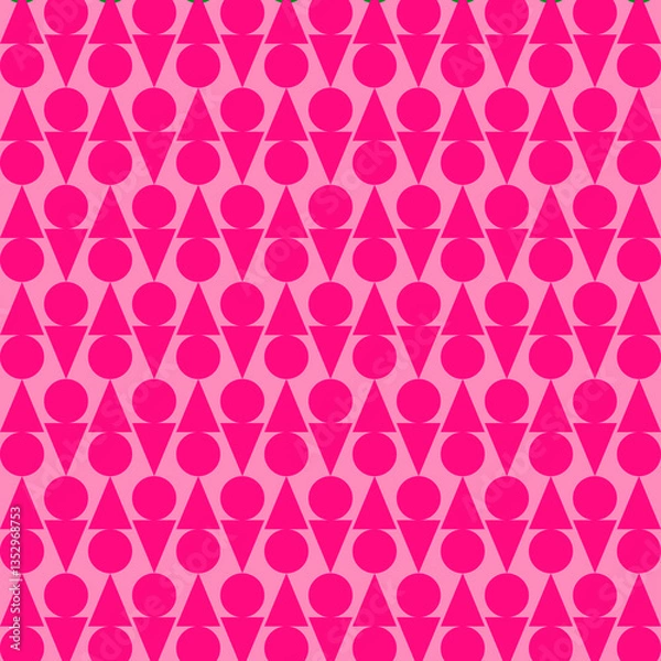 Fototapeta Minimalist Geometric Seamless Pattern