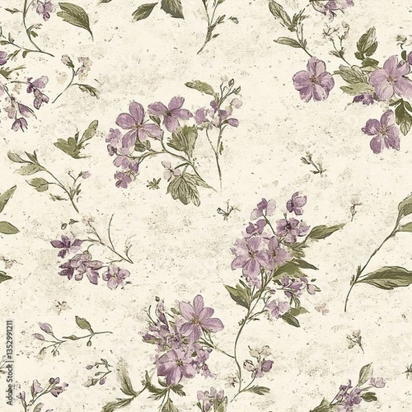 Fototapeta Symphony Seamless Digital Paper